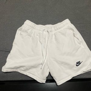 Nike white shorts